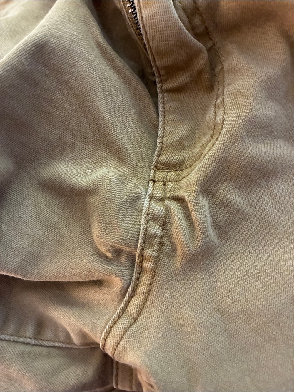 KUT from the Kloth High Rise Wide Leg Jeans Raw Hem Brown 12 - Picture 5 of 6